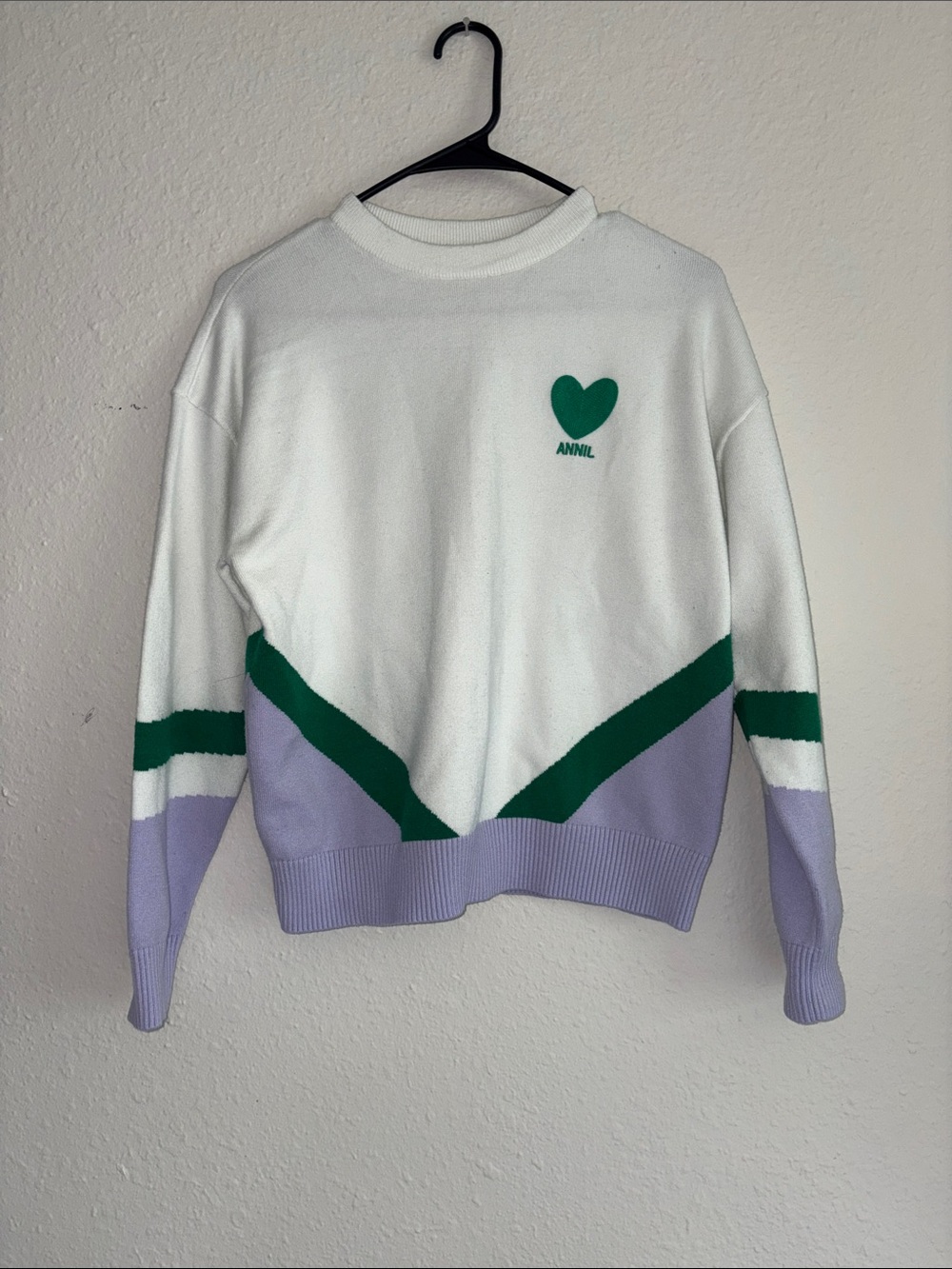 White Knit Top - Soft Lightweight Fabric